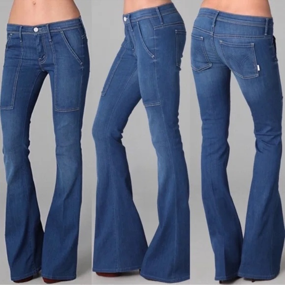 MOTHER The Hazer Maiden and the Unicorn Flare Jeans